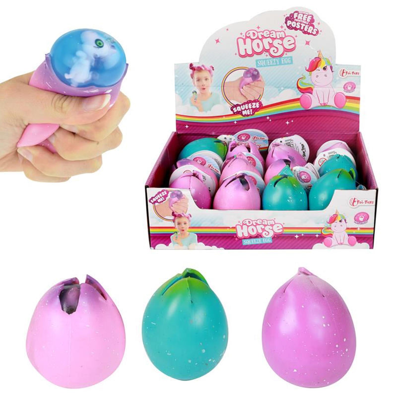 Toi-toys toi toys knijpei met eenhoorn