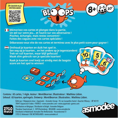 Asmodee bloops kaartspel (nl versie)