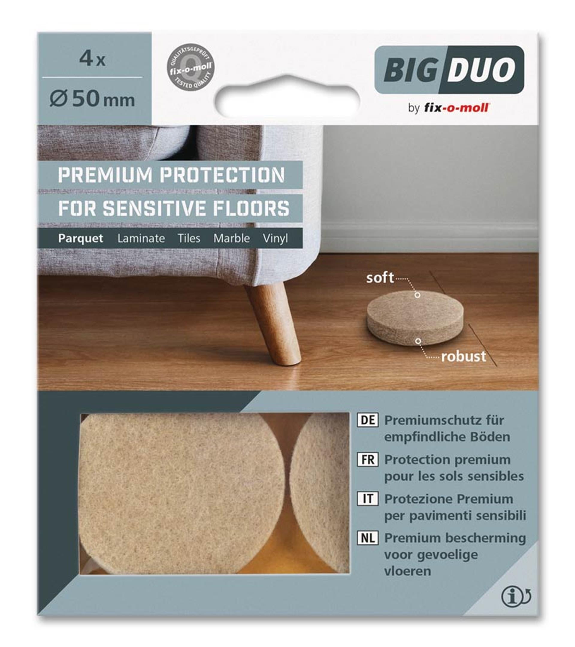 Fix-o-moll fix o mol big duo glijvilt 50 mm