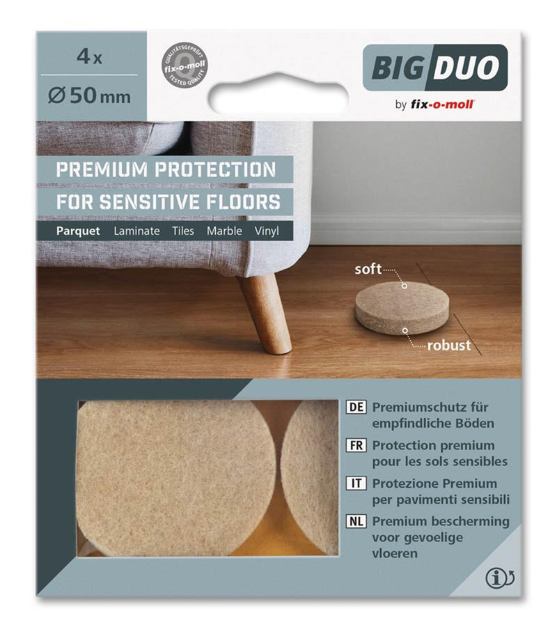 Fix-o-moll fix o mol big duo glijvilt 50 mm