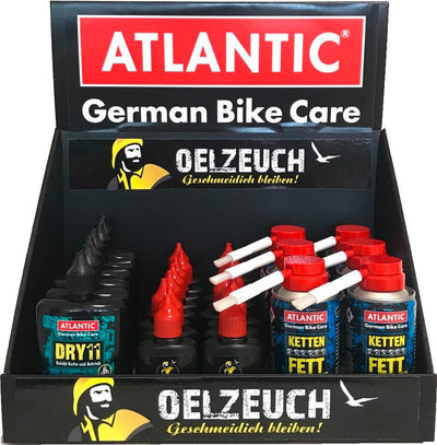 Atlantic verkaufsdisplay oelzeuch display oelzeuch