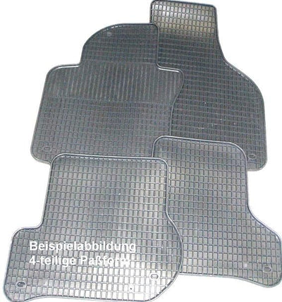 Schönek fußmatte rubber mats shape 4 piece vw golf vii sv