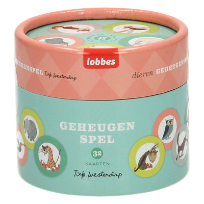 Lobbes memospel dieren van fiep, 32dlg.