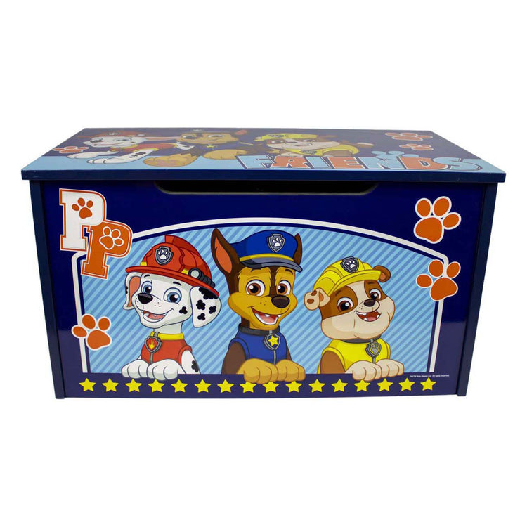 Paw patrol houten speelgoedkist 55,5 x 29,5 x 30cm