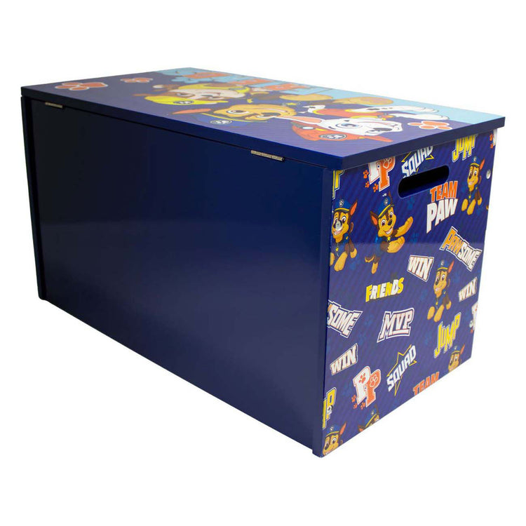 Paw patrol houten speelgoedkist 55,5 x 29,5 x 30cm
