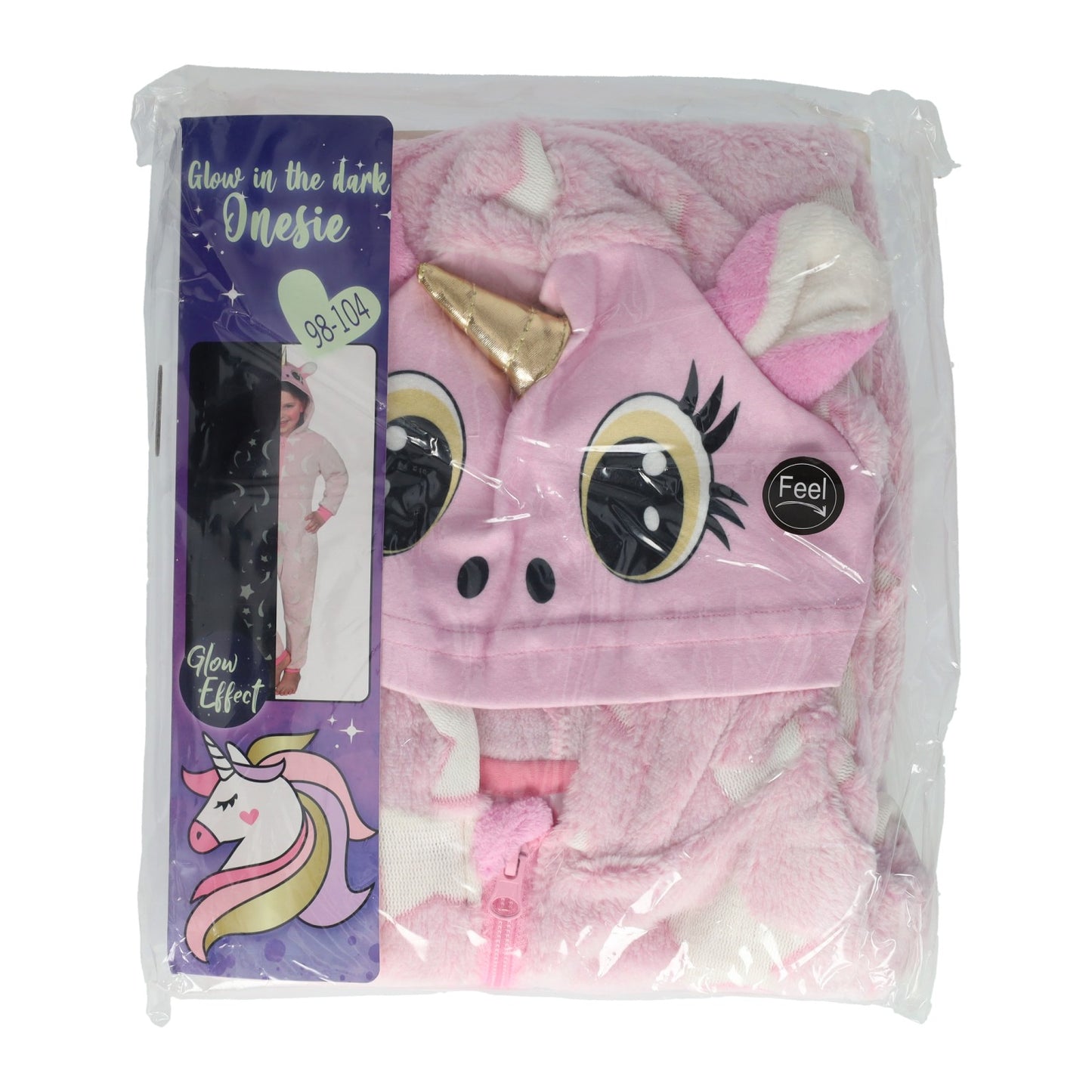 Eenhoorn onesie maat 98-104