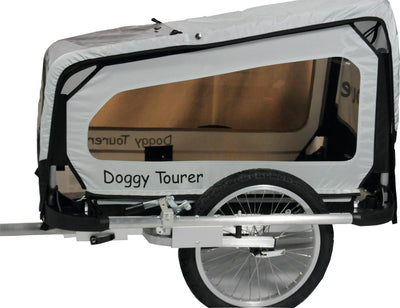 Doggytourer hundeanhänger doggy tourer s dog trailer doggy tourer s sil. bl.