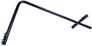 Roland Fietskar Big Boy 455, Zwart, Staal, Trekstang, 320mm