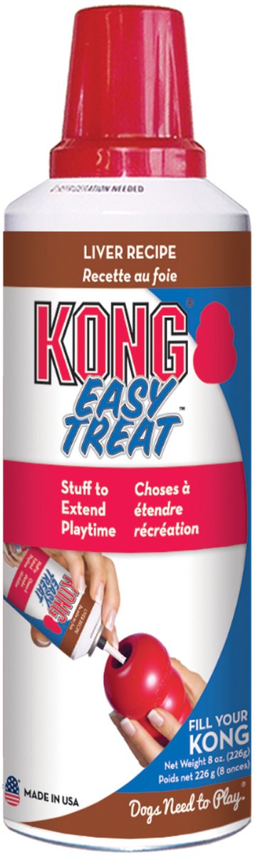 Kong stuff'n paste hondensnack - lever - hondenkoekjes - 226 gr