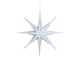 House of nature hanger ster papier ø28cm wit