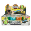 Toi-toys world of dinosaurs putty met skelet