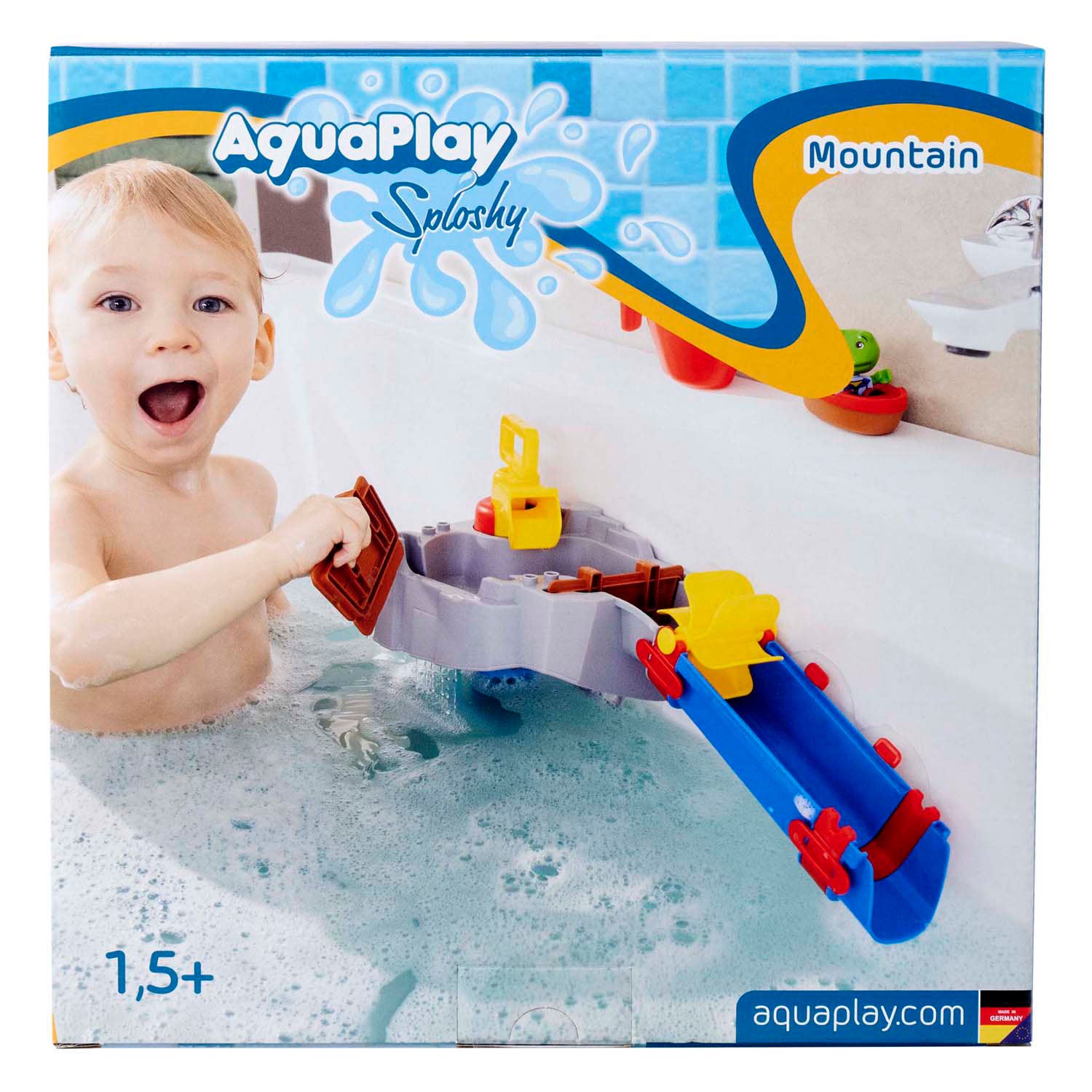 Aquaplay sploshy mountain badspeelset