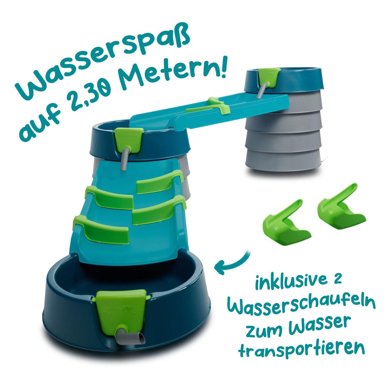 Aquaplay - waterbaan - mudway flow - modderbaan