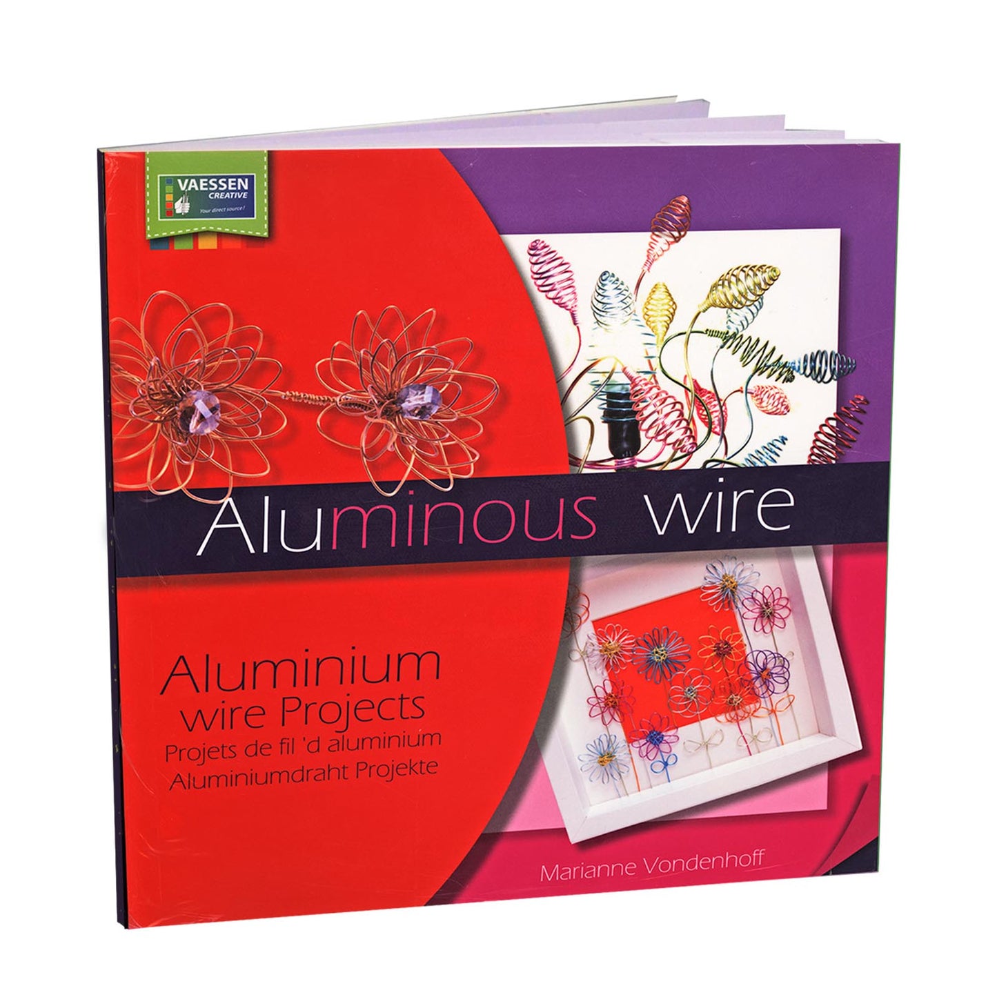 Vaessen creative • boek aluminous wire