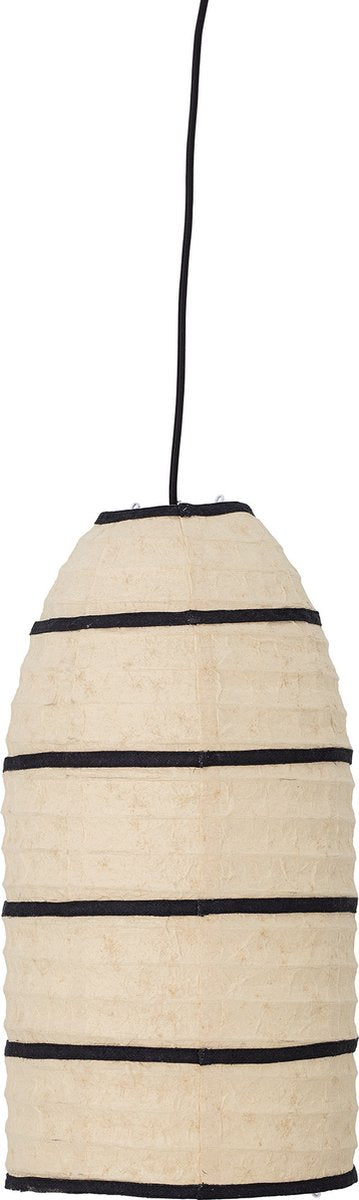 Bloomingville - larrin hanglamp - beige - papier