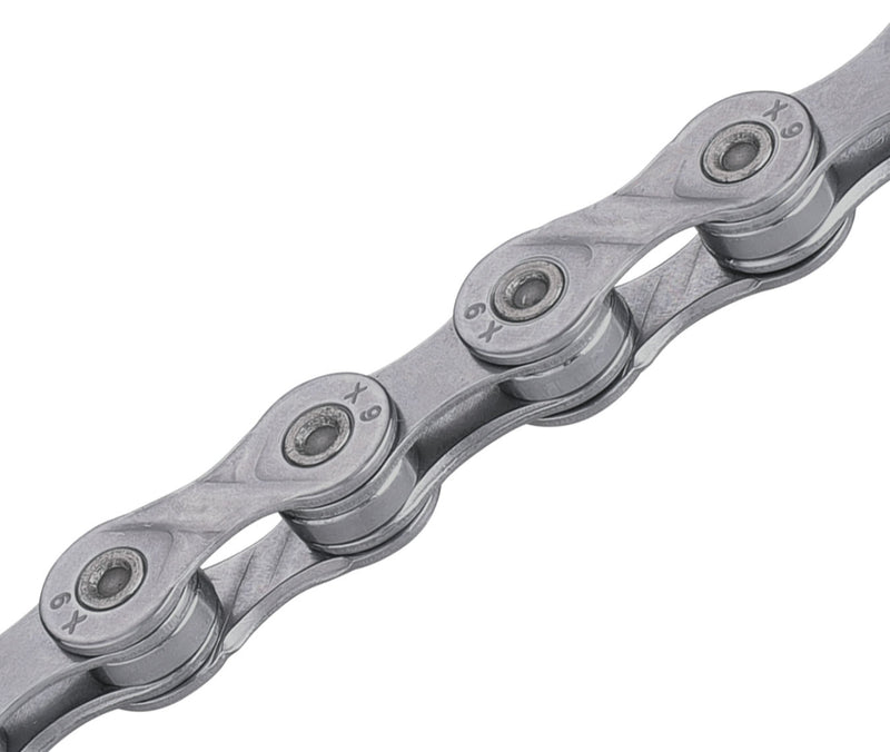 Km c x9 fietsketting 9 speed 1 2x3 32 116 schakels zilver