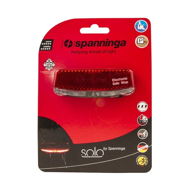 Spanninga achterlicht solo xb batterij