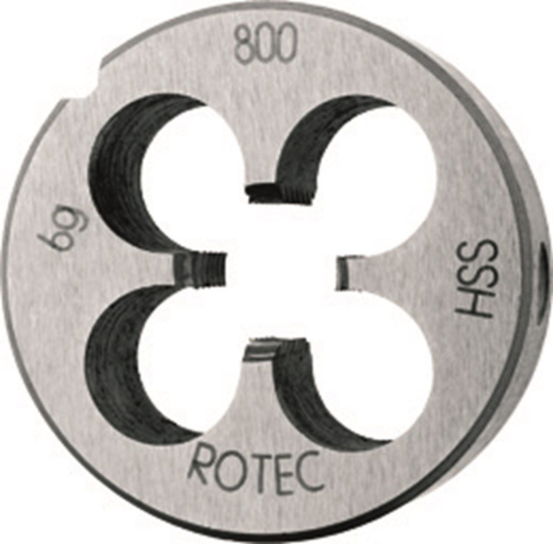 Rotec ronde snijplaat unc 1 2 hss