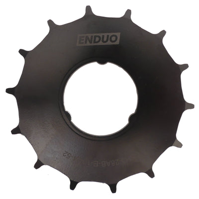 Enduo cargo tandwiel 28t nexus alfine - zwart