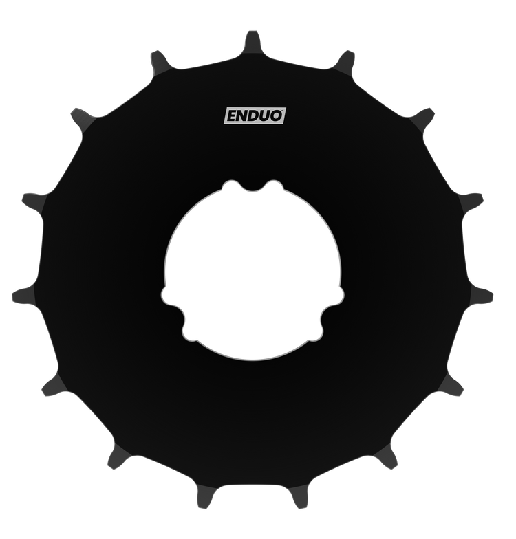 Enduo cargo Tandwiel 30T Enduo Cargo Alfine Nexus Sturmey Archer zwart