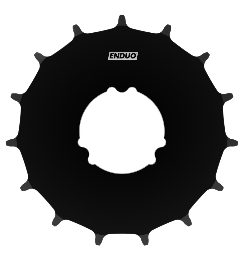 Enduo cargo Tandwiel 30T Enduo Cargo Alfine Nexus Sturmey Archer zwart