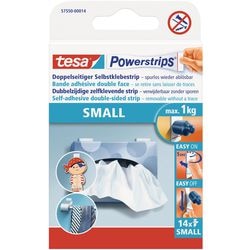 Tesa powerstrips 1,5x3,5cm 750gr 14 stuks
