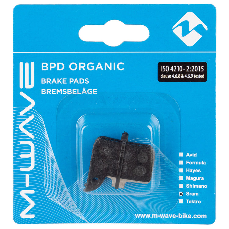 M-wave bpd organic sr1 brake pads for disc brake
