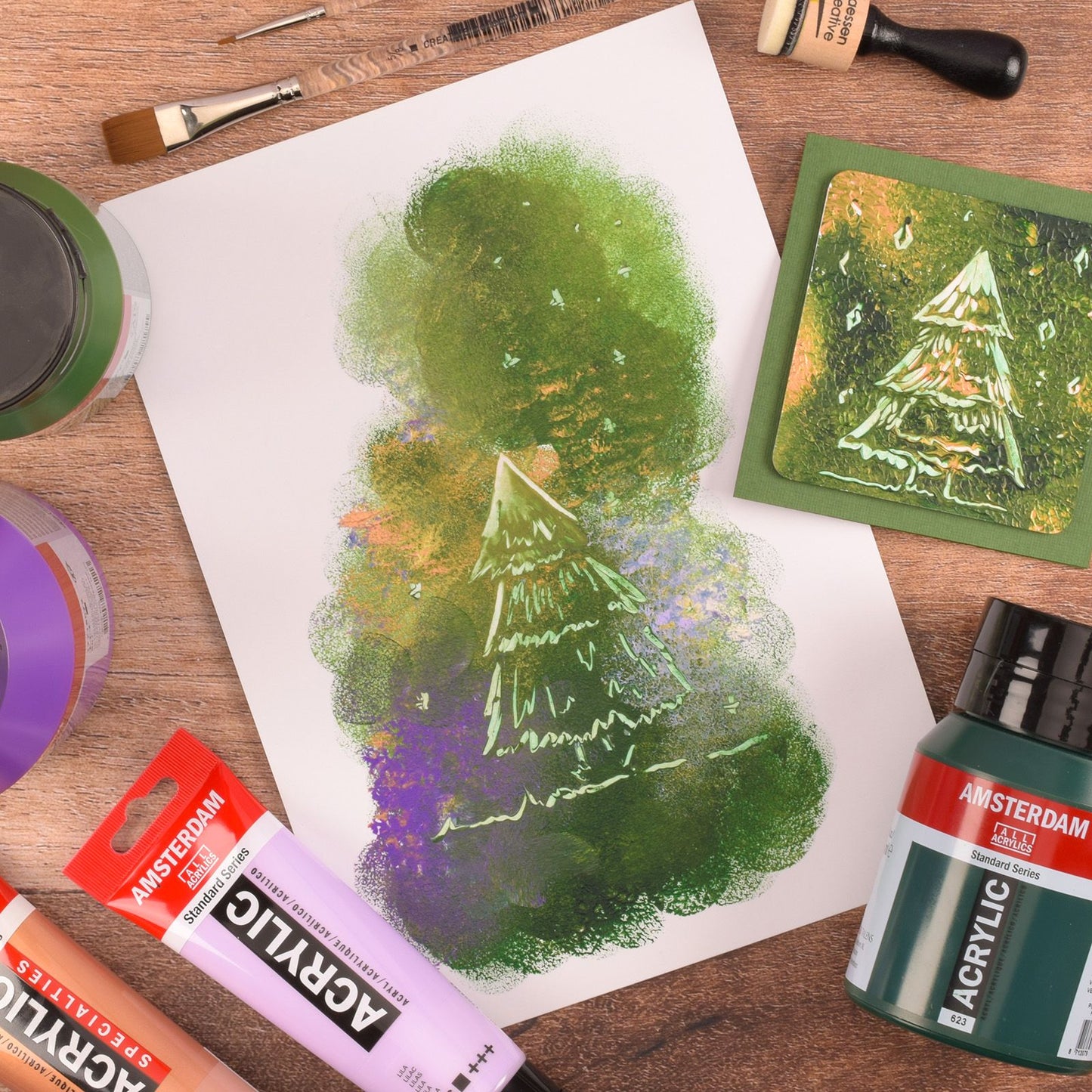 Vaessen creative • mini ink blending foams 10stuks