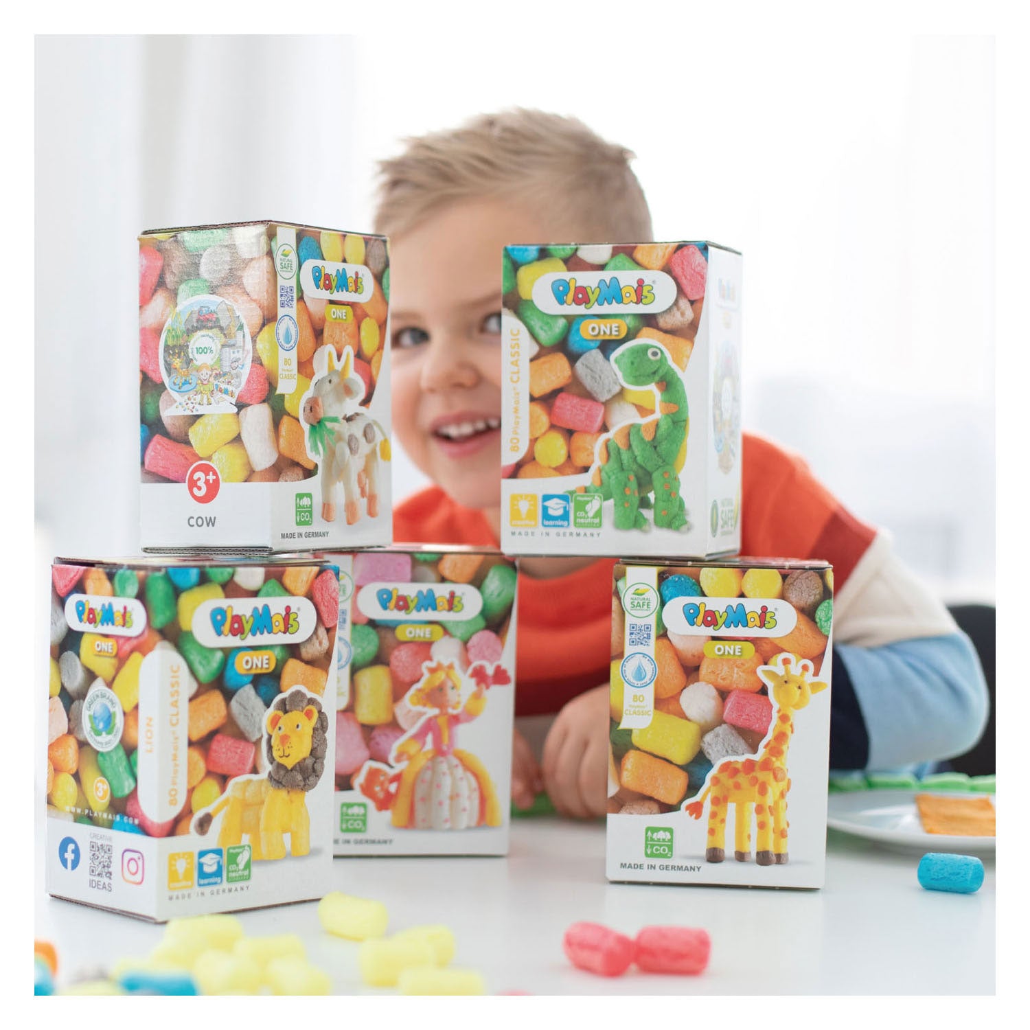 Playmais one dinosaurus (> 70 stukjes)