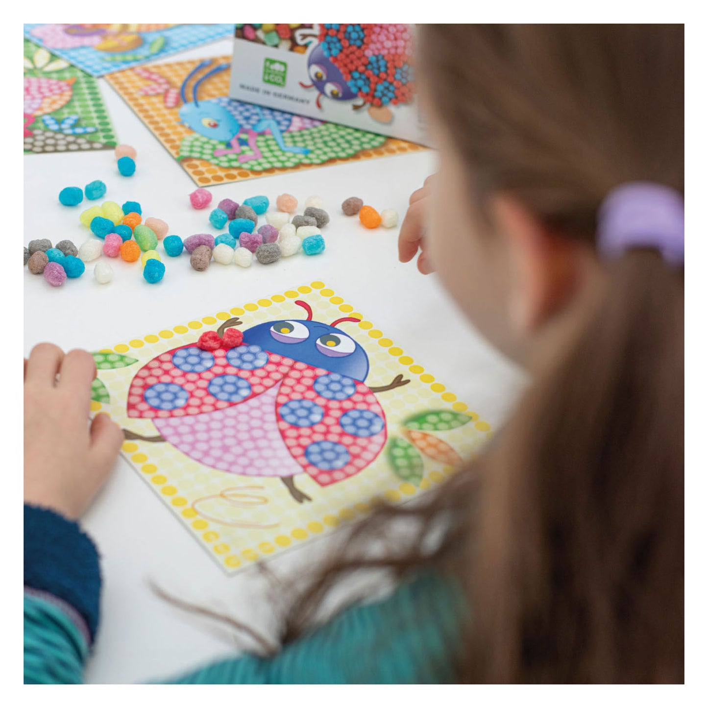 PlayMais Mozaïek Set - Kleine Insecten