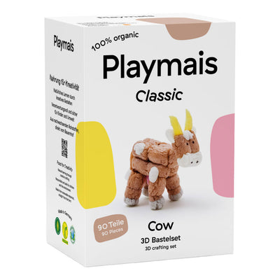 Playmais classic 3d koe - 90 stukjes