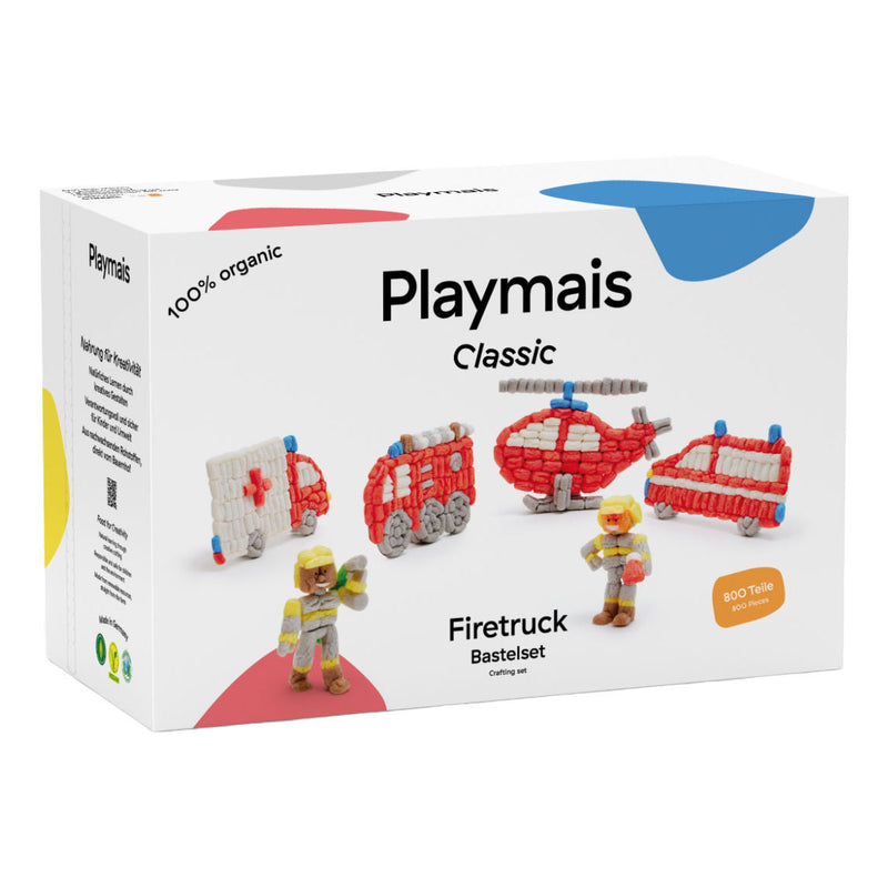 Playmais classic brandweer - 800 stukjes