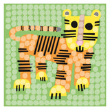 Playmais mosaic kaarten versieren zoo - afbeelding 5