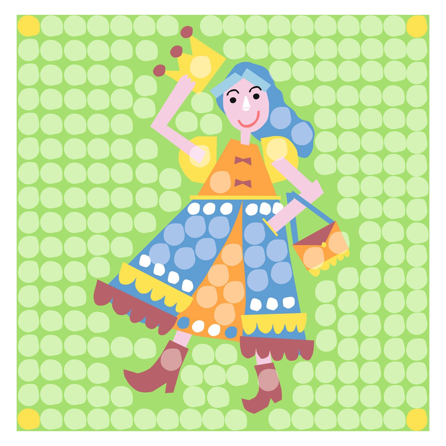 Playmais mosaic kaarten versieren prinses