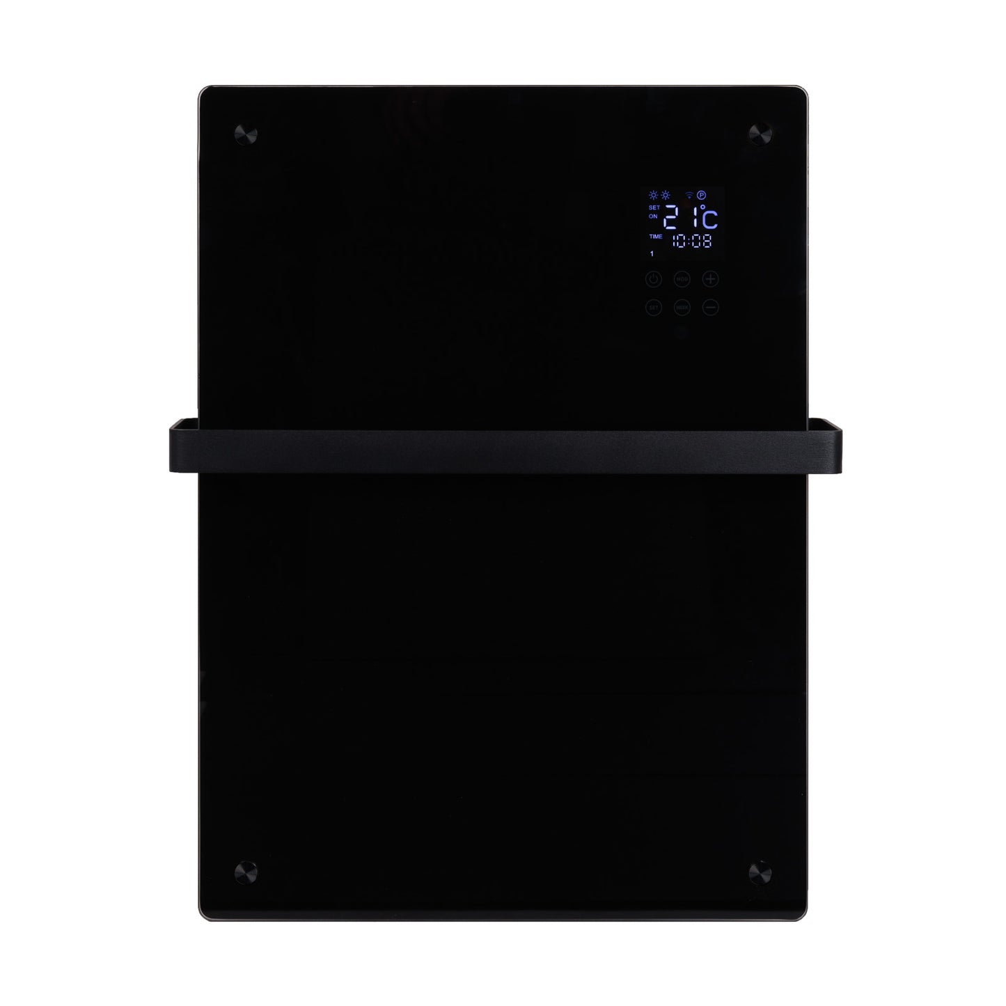 Eurom alutherm sani 800 glass wifi black - 361247