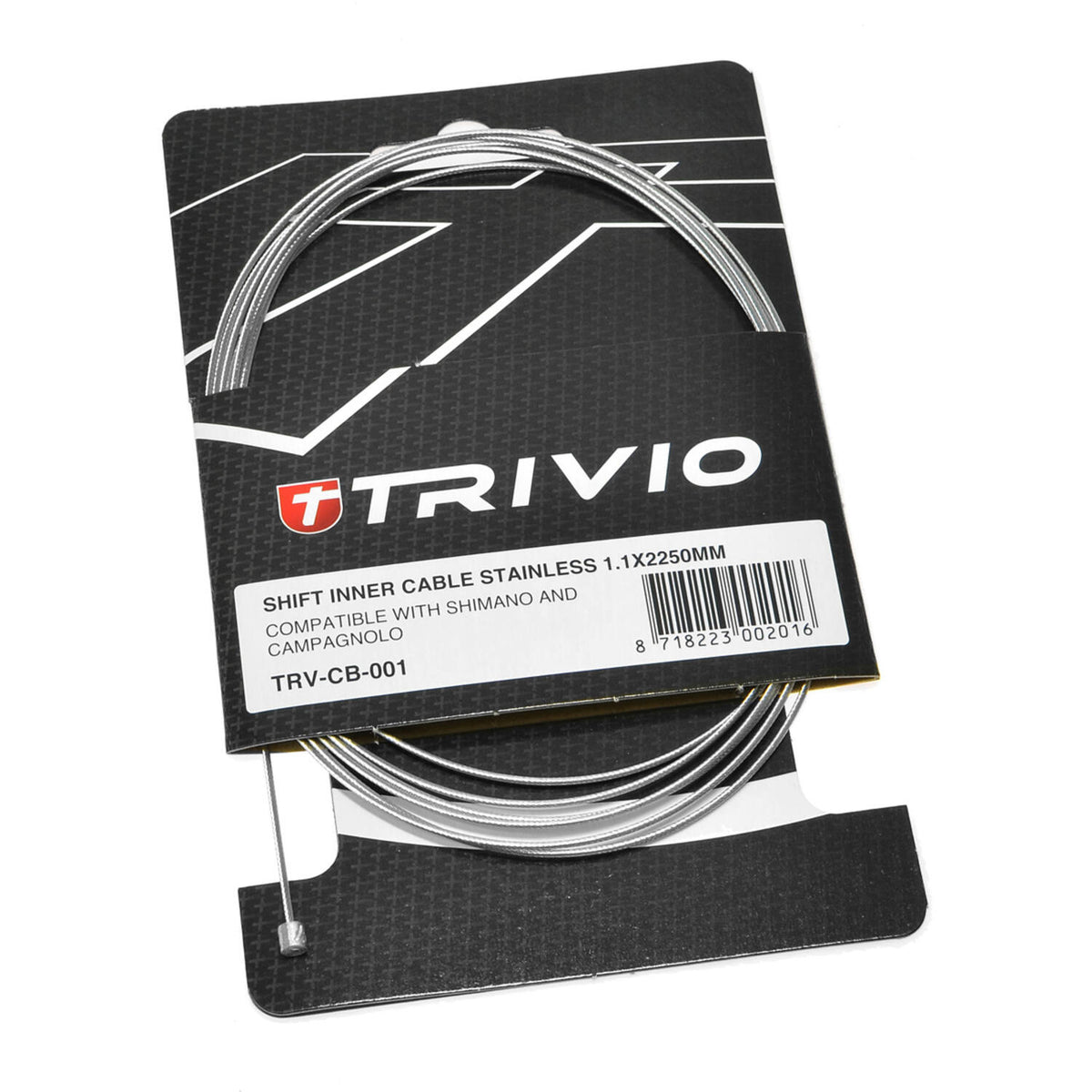 Trivio - derailleur binnenkabel rvs 1.1x2250mm - 20 st.