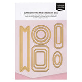 Vaessen creative • essentials snijmallen tickets 11st. - afbeelding 1