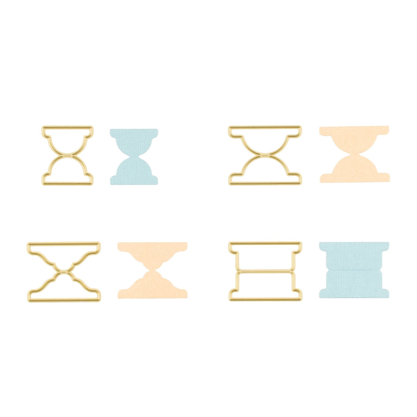Vaessen creative • snijmallen rolodex tabs 4st.