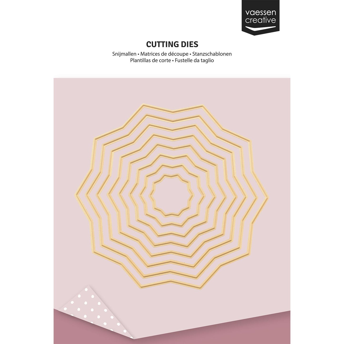 Vaessen creative • snijmallen sterren 8st.