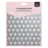 Vaessen creative • embossing folder paddenstoelen 15x15cm 1st. - afbeelding 1