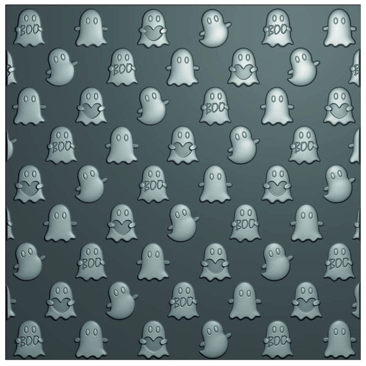 Vaessen creative • embossing folder spookjes 15x15cm 1st.
