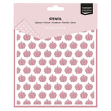 Vaessen creative • sjabloon pompoenen 15x15cm - afbeelding 1