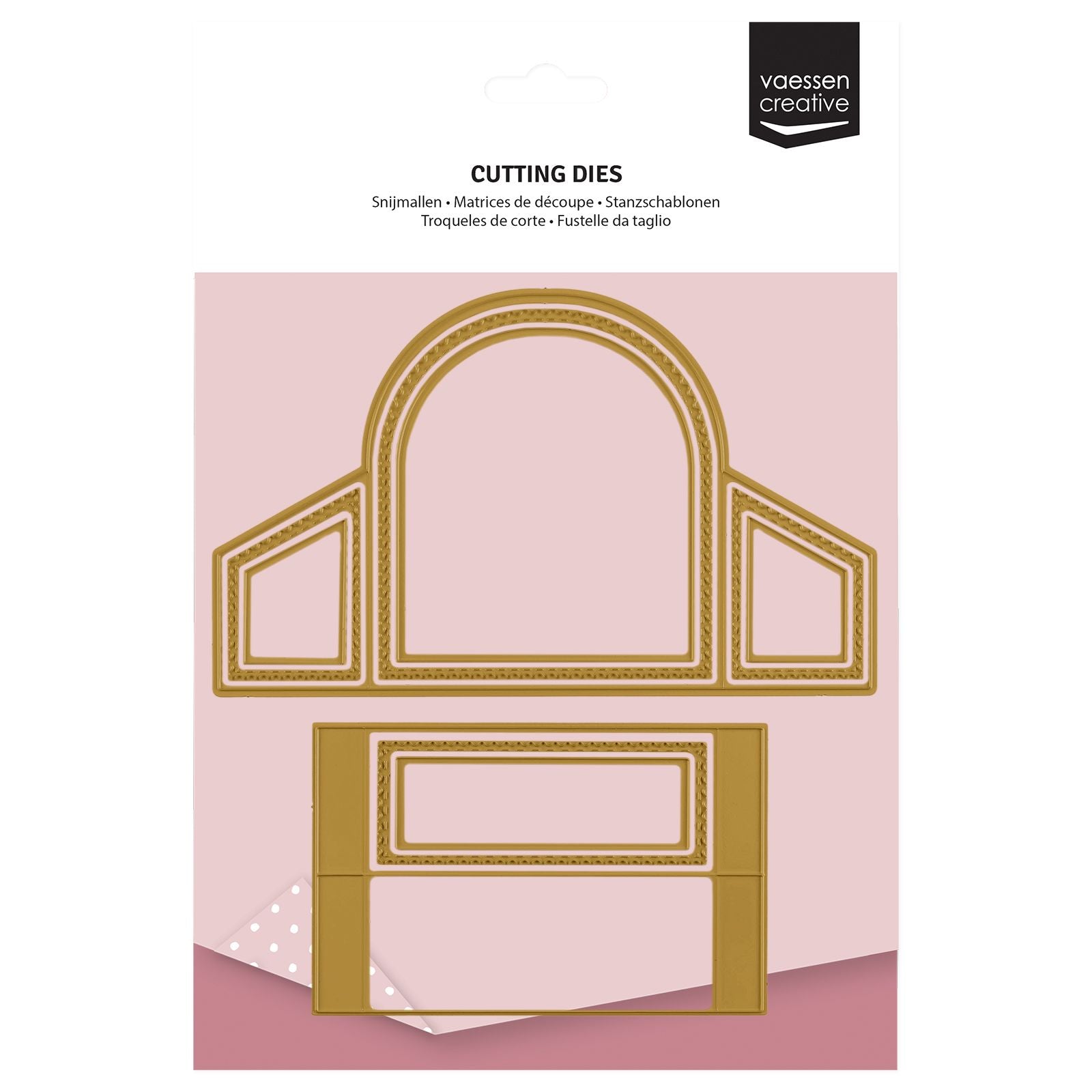 Vaessen creative • snijmallen displaydoosje 10st.