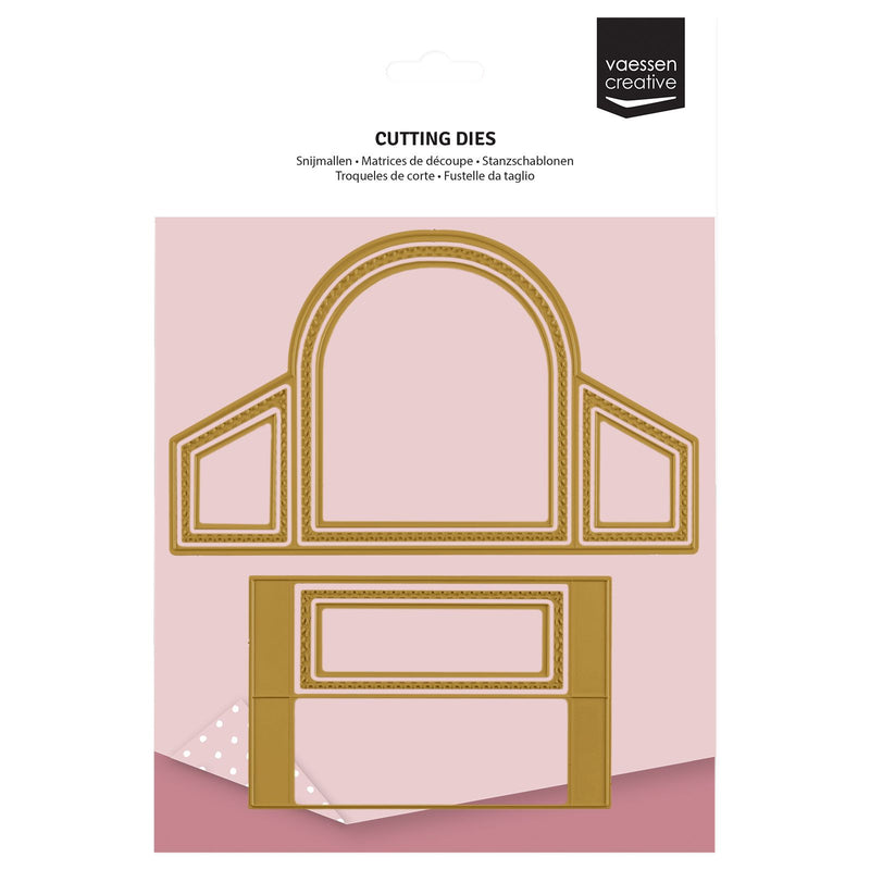 Vaessen creative • snijmallen displaydoosje 10st.