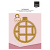 Vaessen creative • snijmallen kerstbal 12st.