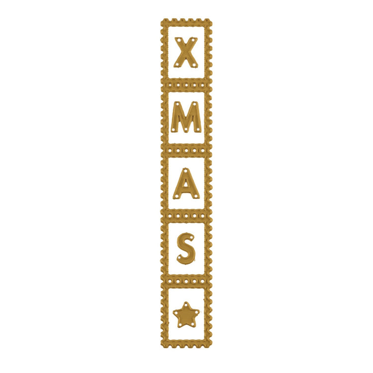Vaessen creative • snijmallen postzegelstrip 6st.