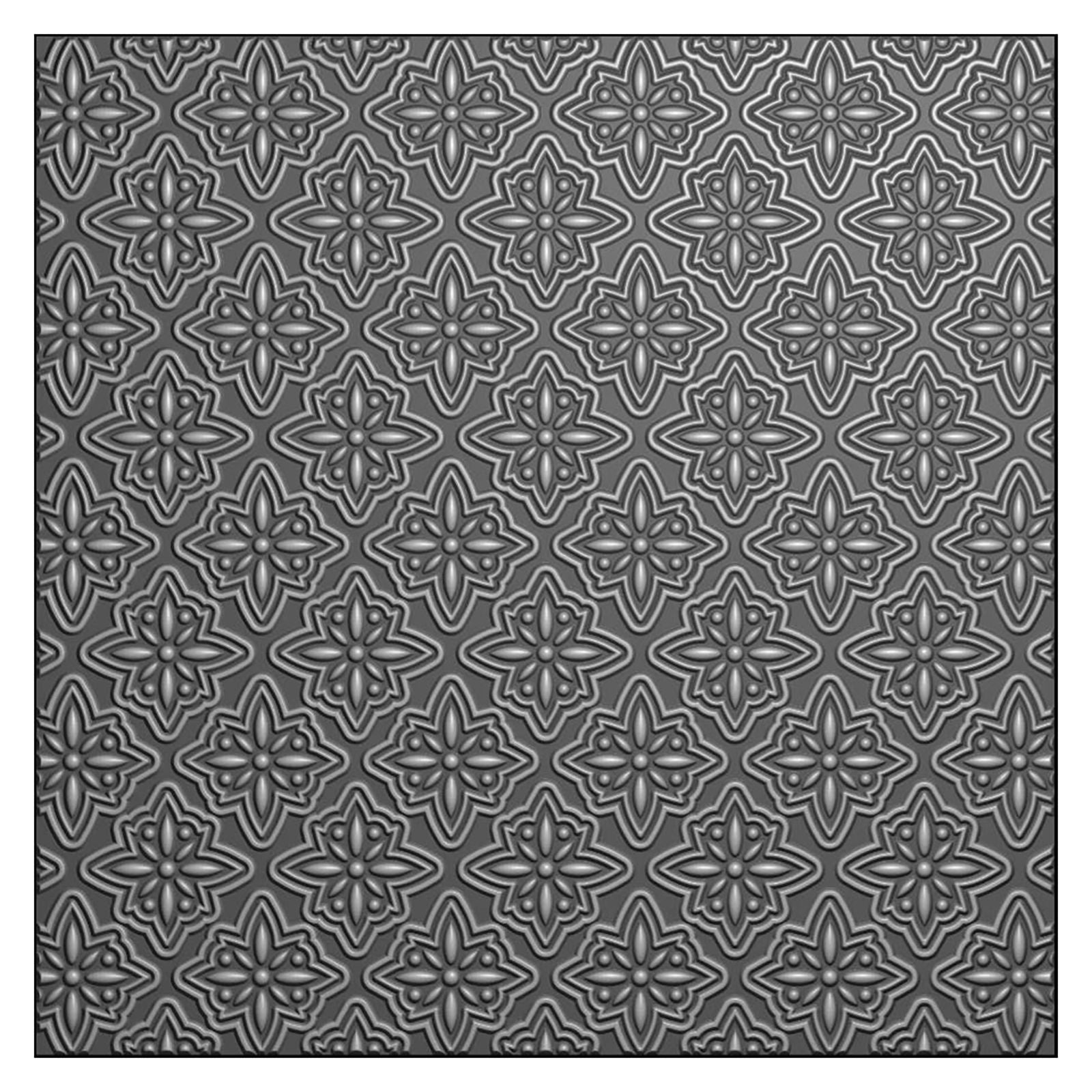 Vaessen creative • 3d embossing folder kerststerren 15x15cm