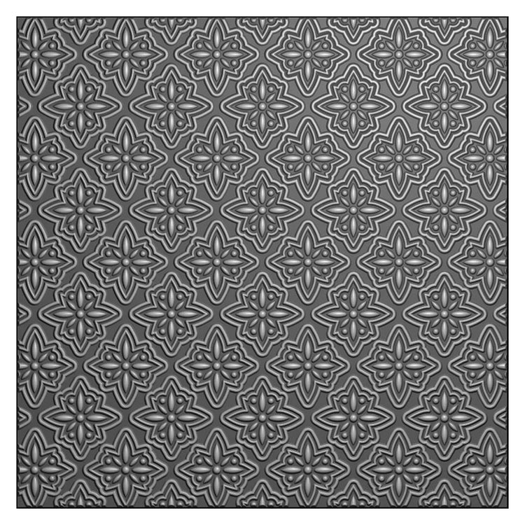 Vaessen creative • 3d embossing folder kerststerren 15x15cm
