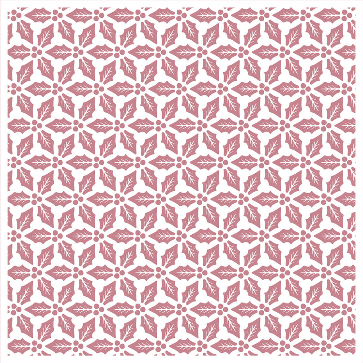 Vaessen creative • sjabloon hulstbladeren 15x15cm