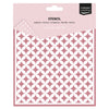 Vaessen creative • sjabloon grafische sterren 15x15cm